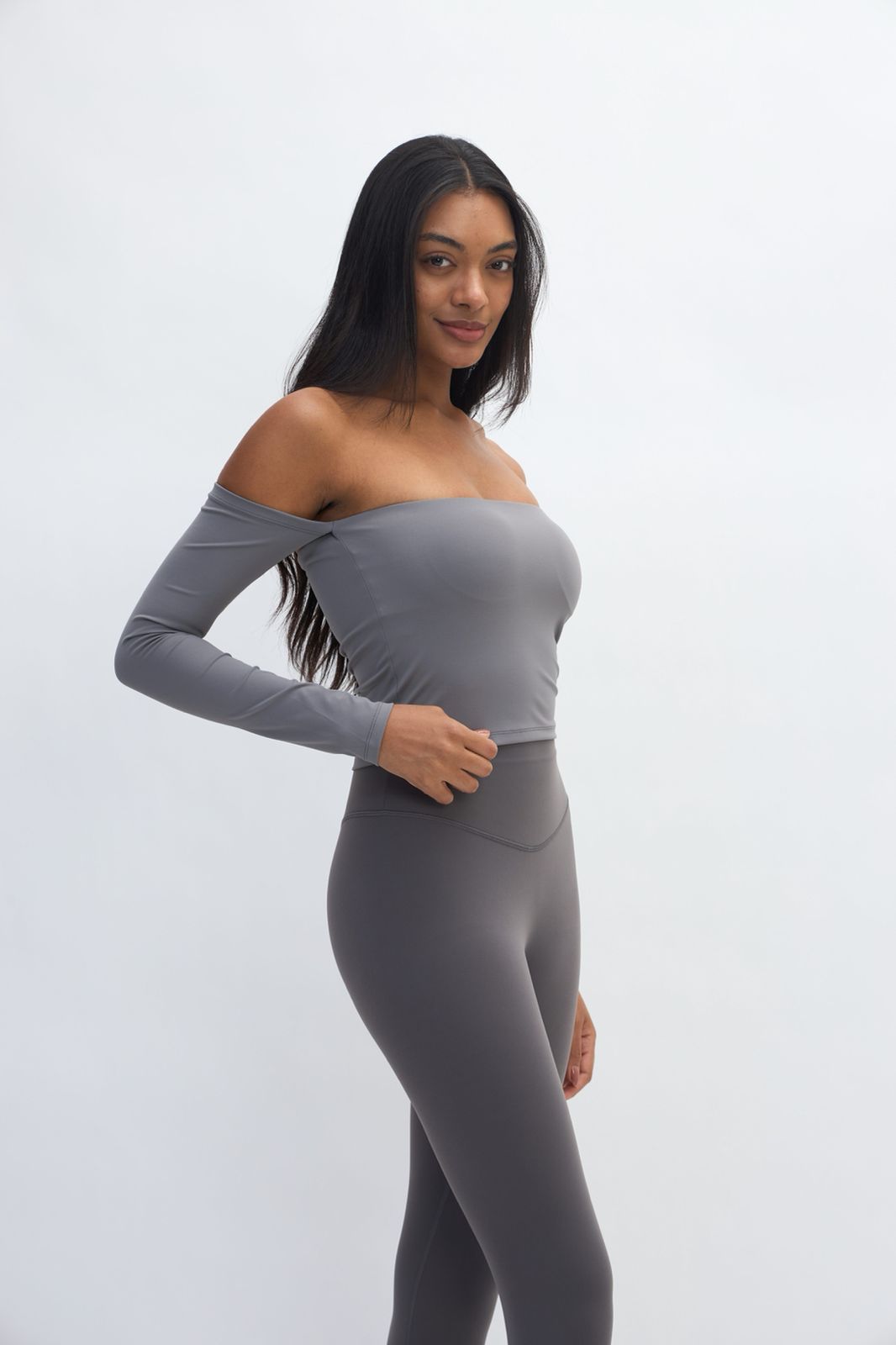 Sculpt Tube Long Sleeve Top